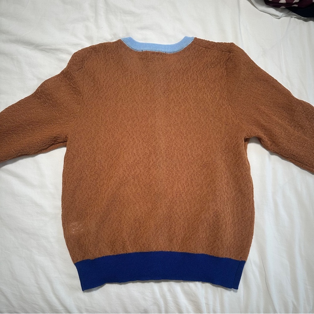 Zara Colour-Block Cardigan View 3